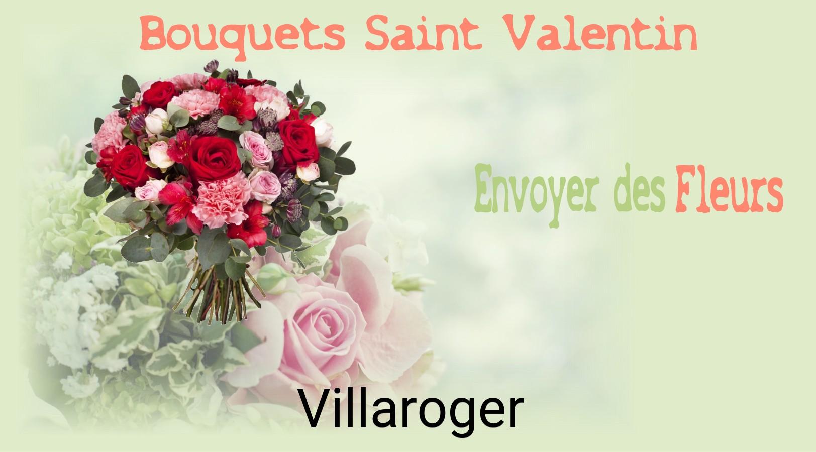 Roses de Saint-Valentin livrées à Villaroger